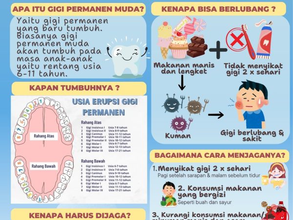 Edukasi Pengenalan Gigi Permanen Muda, by : drg. Yulia Handayani Siregar